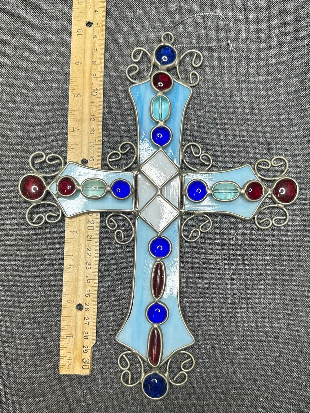 Stained Glass Cross - Picture 2 of 5